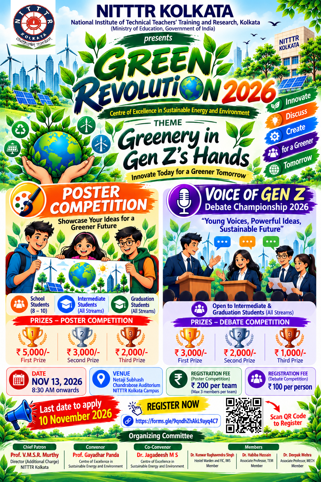 Official Green Revolution 2026 event poster